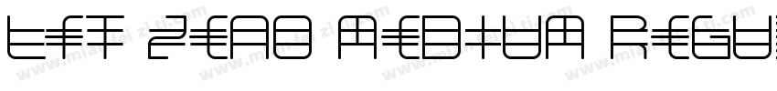 LFT Zeno Medium Regu字体转换